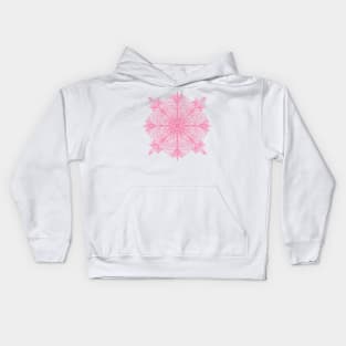 Valentine Hearts Mandala Kids Hoodie